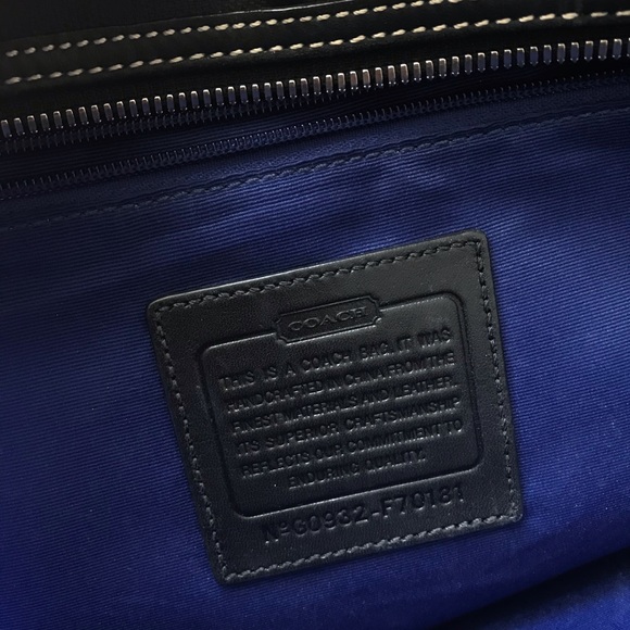 Coach Laptop/Briefcase bag - Picture 4 of 5